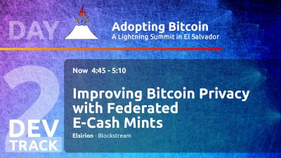 Improving Bitcoin Privacy with Federated E-Cash Mints