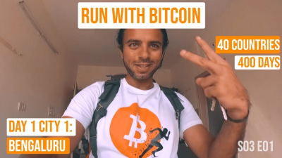 Travel 40 Countries in 400 days with Bitcoin Only