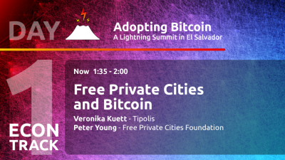 Free Private Cities and Bitcoin